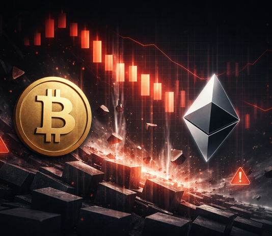 Bitcoin, Ethereum Plunge Triggers Close to-$600 Million Crypto Lengthy Flush Bitcoin, Ethereum Plunge Triggers Close to-$600 Million Crypto Lengthy Flush