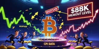 Bitcoin Value Prediction: BTC Value Stabilizes After CPI Volatility as $88Ok Emerges as Key Breakout Degree Bitcoin Value Prediction: BTC Value Stabilizes After CPI Volatility as $88Ok Emerges as Key Breakout Degree