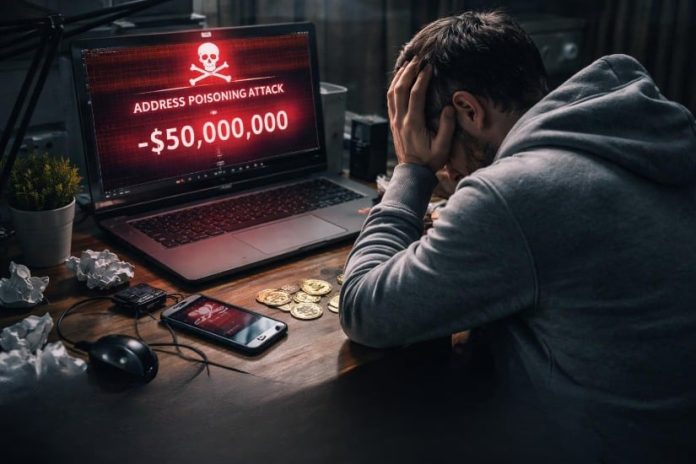 Crypto Dealer Loses $50 Million in Tackle Poisoning Assault, Presents $1 Million Bounty Crypto Dealer Loses $50 Million in Tackle Poisoning Assault, Presents $1 Million Bounty