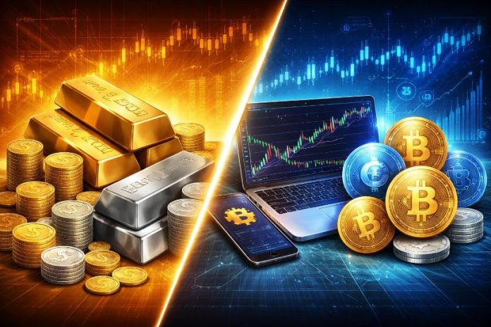 Valuable Metals Crush Cryptocurrency Returns in 2025 as Gold Hits Report $4,490