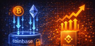 Bitcoin and Ethereum Coinbase Inflows Collapse Whereas Binance Retains Relative Exercise – Particulars