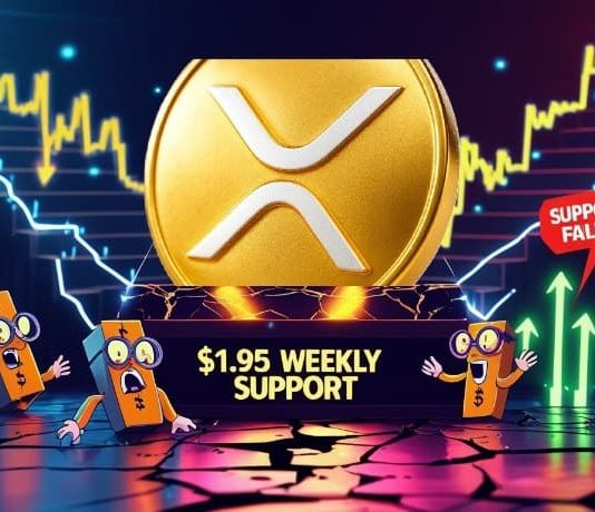 XRP Value Prediction: XRP Loses $1.95 Weekly Assist as Draw back Threat Builds Towards $1.60