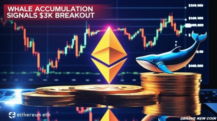 Ethereum Worth Prediction: ETH Worth Holds “No Buying and selling Zone” as Whales Accumulate Under $3,000