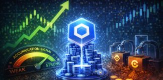 Chainlink Exhibits Robust Accumulation Sign: LINK Change Liquidity Dries Up