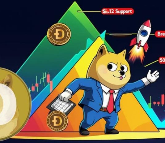 Dogecoin Worth Prediction: DOGE Worth Eyes $0.20 Breakout Amid Descending Triangle and Double-Backside Rally Setup