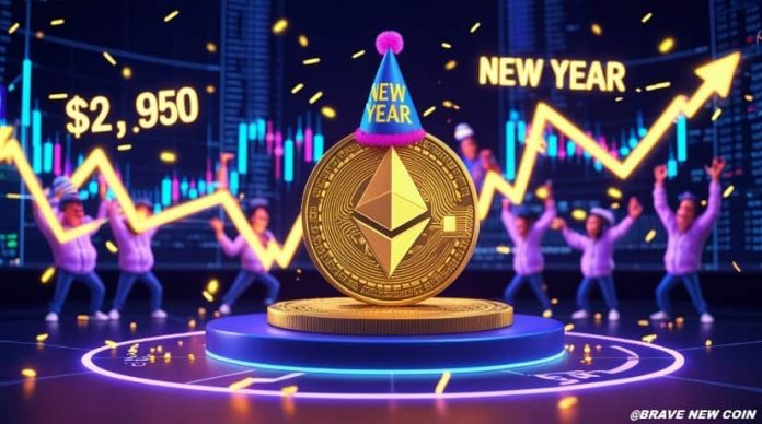 Ethereum (ETH) Worth Prediction: Ethereum Begins the New Yr at $2,950 on Bullish Path with Weekly Flag Breakout Ethereum (ETH) Worth Prediction: Ethereum Begins the New Yr at $2,950 on Bullish Path with Weekly Flag Breakout