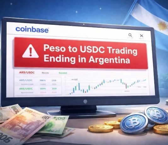 Coinbase Ends Peso-to-USDC Buying and selling in Argentina After One Yr