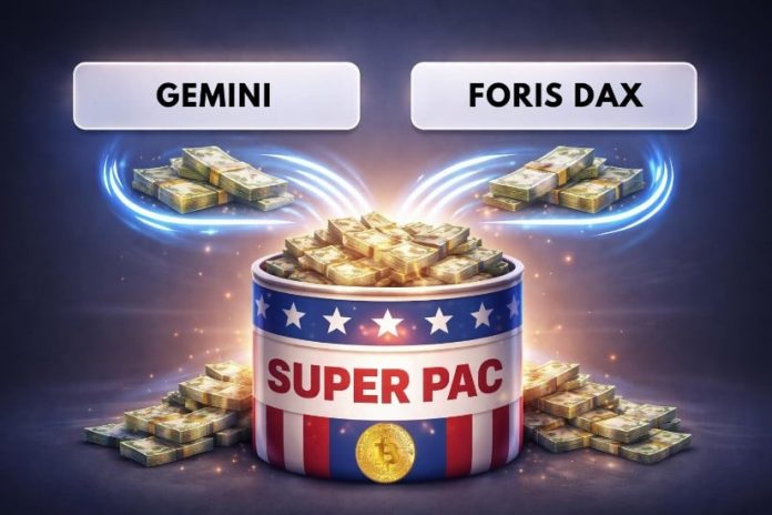 Crypto Exchanges Donate Over $21M to Professional-Trump Tremendous PAC