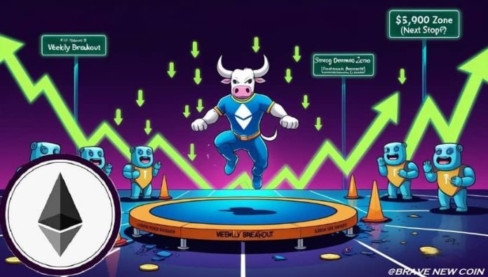 Ethereum (ETH) Worth Prediction: ETH Confirms Weekly Breakout as $4,900–$5,900 Zones Come Into Focus Ethereum (ETH) Worth Prediction: ETH Confirms Weekly Breakout as $4,900–$5,900 Zones Come Into Focus