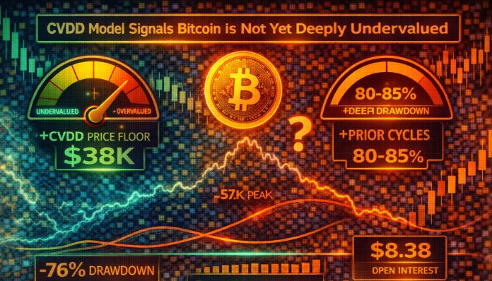 CVDD Mannequin Indicators Bitcoin Is Not But Deeply Undervalued: Drawdown Lags Historic Cycles