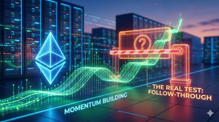 Ethereum Value Builds Momentum, However Comply with-By way of Is the Actual Check