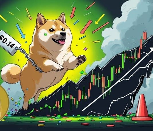 Dogecoin Worth Prediction: DOGE Worth Breaks Falling Wedge as Quantity Builds Towards $0.21 Resistance