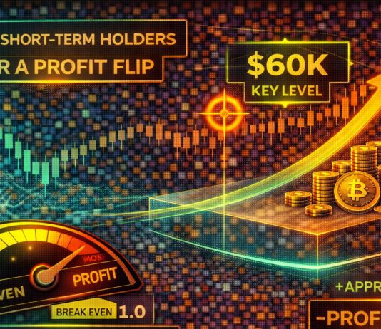 Bitcoin Quick-Time period Holders Close to A Revenue Flip: A Key Degree Comes Into Focus Bitcoin Quick-Time period Holders Close to A Revenue Flip: A Key Degree Comes Into Focus