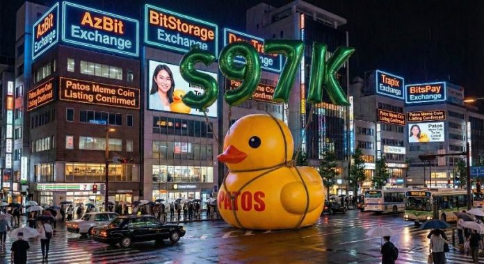 $PATOS Presale Tops US$97Okay on Day 25: 5 Crypto Exchanges To Listing Token