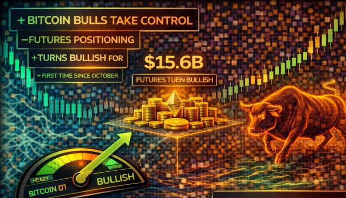 Bitcoin Bulls Take Management: Futures Positioning Turns Bullish for First Time Since October Bitcoin Bulls Take Management: Futures Positioning Turns Bullish for First Time Since October