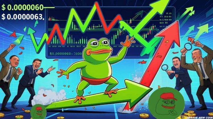 Pepe Coin Value Prediction: PEPE Value Reclaims Momentum After 12% Rebound as Bullish Setup Targets $0.00000760