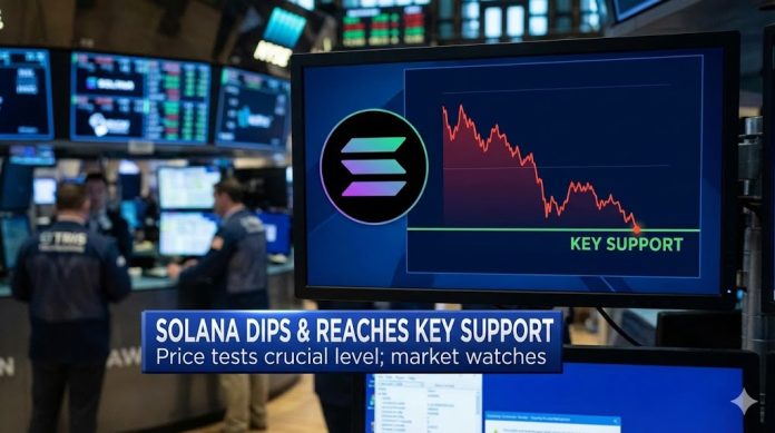 Solana (SOL) Slips Again to Help, Setting Up a Excessive-Rigidity Take a look at