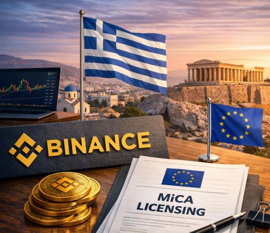 Binance Varieties New Firm In Greece, Strikes Ahead With MiCA Licensing