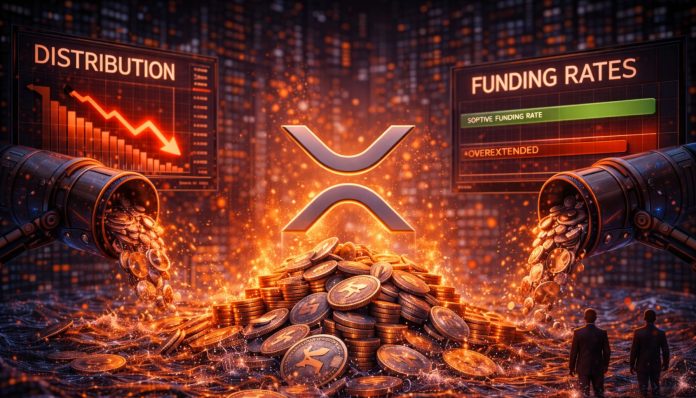 XRP Distribution Section Continues, However Funding Charges Counsel Shorts Are Overextended