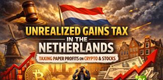The Netherlands Is About to Tax “Paper Income” on Crypto and Shares — and Buyers Are Freaking Out