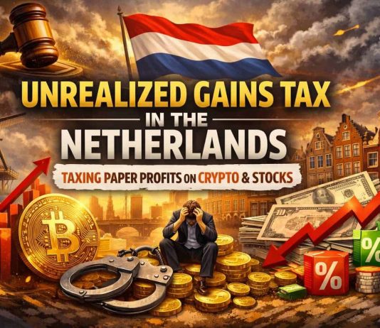 The Netherlands Is About to Tax “Paper Income” on Crypto and Shares — and Buyers Are Freaking Out
