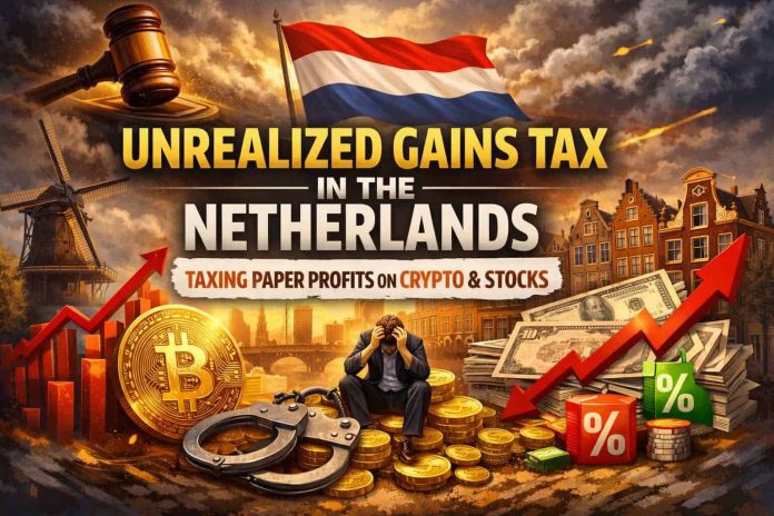 The Netherlands Is About to Tax “Paper Income” on Crypto and Shares — and Buyers Are Freaking Out