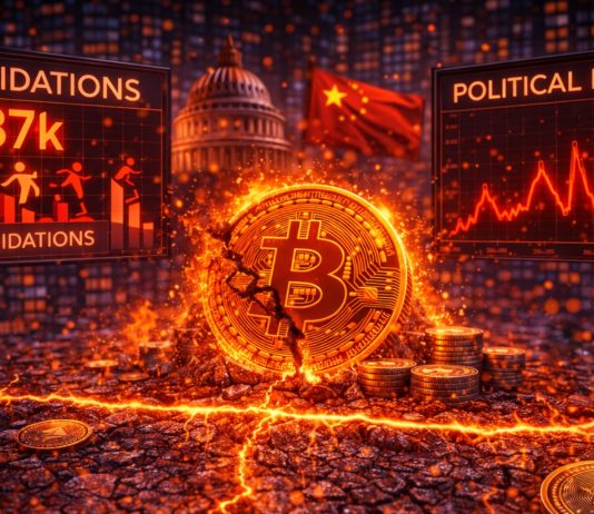 Bitcoin Breaks Under $87Okay As Political Threat Spikes – Liquidations Reveal The Actual Driver