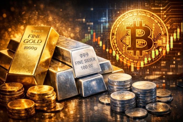 Gold and Silver hit new All time Highs, Is Bitcoin Subsequent?