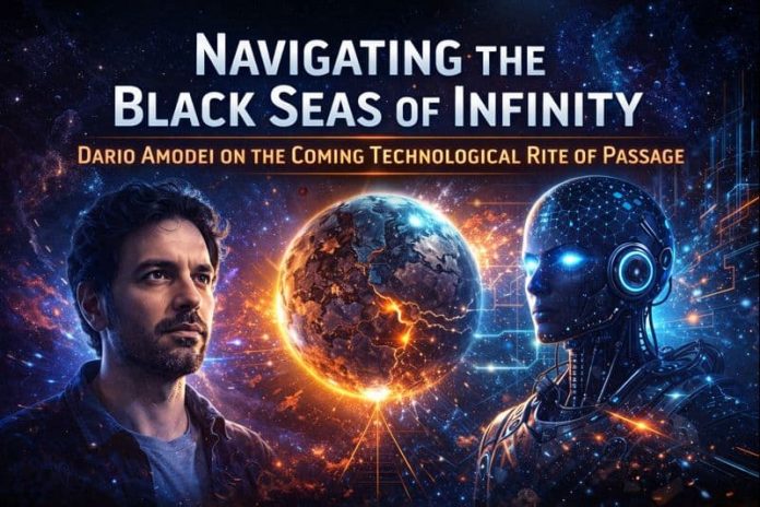 The Black Seas of Infinity: Dario Amodei on the Coming Technological Ceremony of Passage