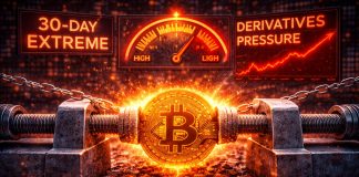 Bitcoin Derivatives Stress Hits 30-Day Excessive, Worth Refuses To Break