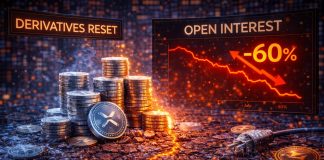 XRP Derivatives Reset: Open Curiosity Drops Practically 60% From July Peak