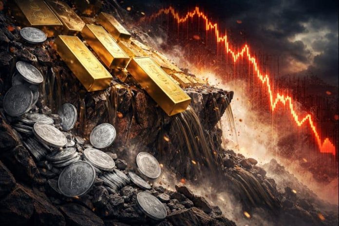 Gold and Silver Crash. So do Shares and Bitcoin Gold and Silver Crash. So do Shares and Bitcoin