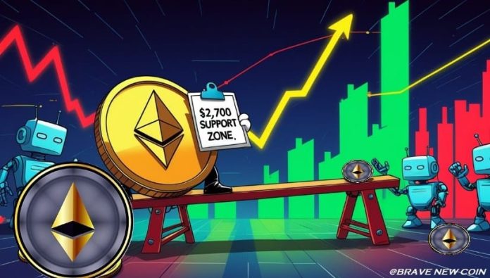 Ethereum (ETH) Value Prediction: Ethereum Dip to $2,700 Might Supply Strategic Entry for Lengthy-Time period Bulls