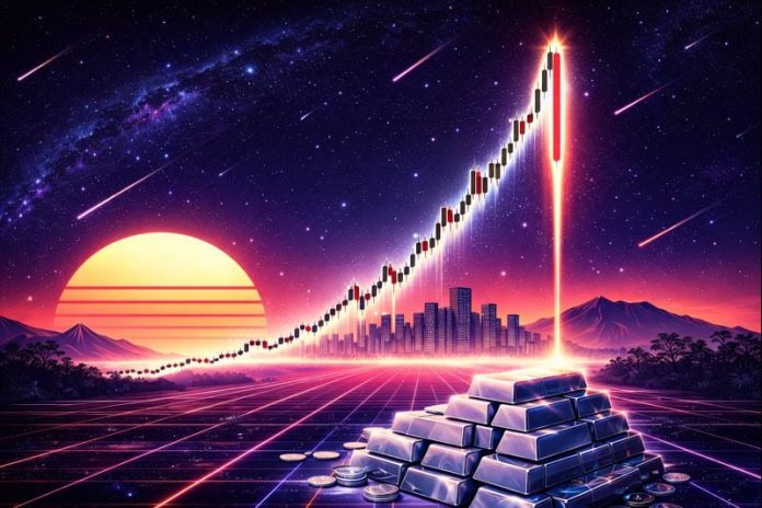 Chart of the Day – Silver Falls Spectacularly