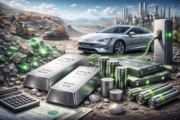 Lithium Costs Retreat Towards $23,090 per Tonne