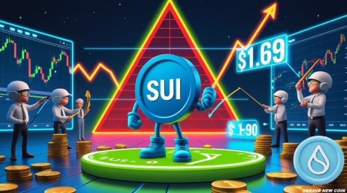 Sui (SUI) Value Prediction: Can SUI Defend $1.10 Demand and Break Its Descending Triangle Towards $1.60–$1.70?
