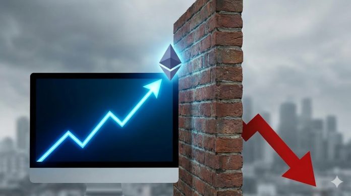 Ethereum Worth Restoration Runs Into A Wall, Decline Threat Returns