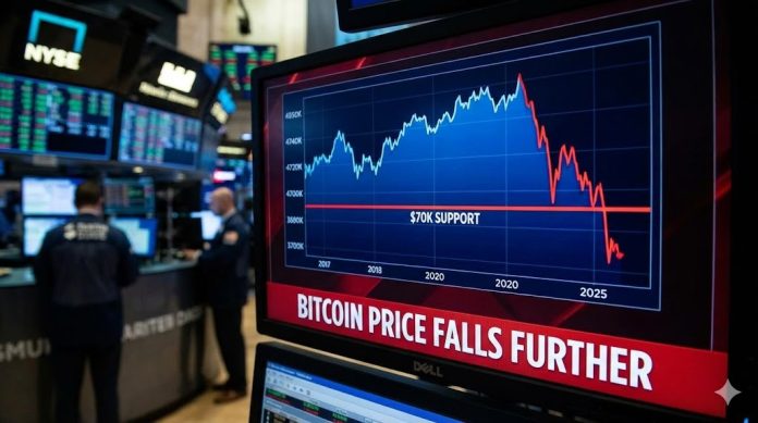 Bitcoin Worth Falls Additional, Elevating Stakes At The $70Okay Help Bitcoin Worth Falls Additional, Elevating Stakes At The $70Okay Help