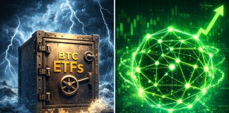 Institutional Fingers Maintain Agency: Bitcoin ETFs Take in Shock Whereas LiquidChain Defies Gravity