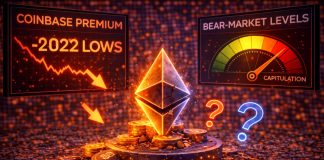 Ethereum Coinbase Premium Drops To 2022 Bear-Market Ranges: Capitulation Or Additional Draw back?