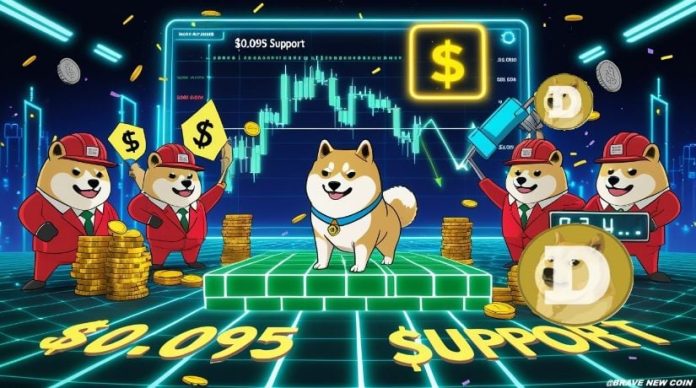 Dogecoin (DOGE) Value Prediction: DOGE Assessments $0.095 Assist as Technical Setup Factors Towards $0.34 Restoration
