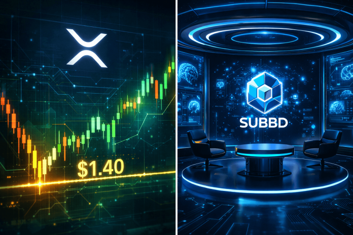 XRP Again to $1.40 – Bull Case Buildup or Will $SUBBD Take Over?