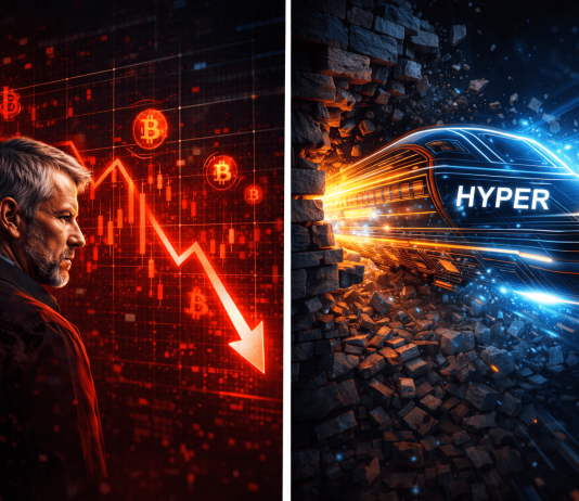 Saylor Buys $90M-Price of Bitcoin Amidst Full Market Crash, Whereas $HYPER Breaks Information