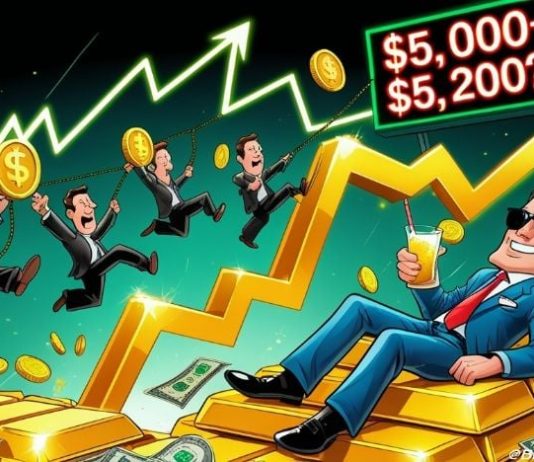 Gold (XAU/USD) Worth Prediction: Gold Climbs $5,000–$5,200 Amid Unstable Zig-Zag Surge, Rua Gold ($RUA) Exhibits Technical Power