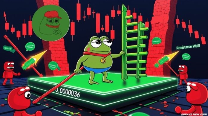 Pepe Coin (PEPE) Value Prediction: PEPE Holds $0.0000036 Assist as Value Compresses Beneath Key Resistance