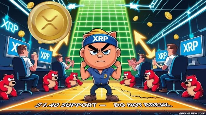 XRP Worth Prediction: XRP Trades in $1.39–$1.46 Vary as Patrons Defend Key Help XRP Worth Prediction: XRP Trades in $1.39–$1.46 Vary as Patrons Defend Key Help