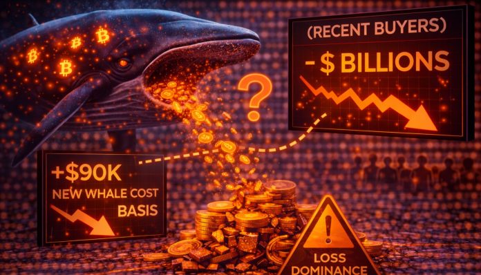 Bitcoin Drop Wipes Billions From Current Consumers: New Whale Value Foundation Falls Towards $90Okay