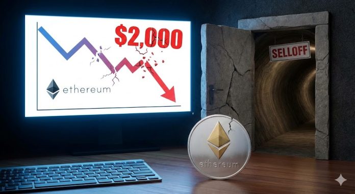 Ethereum Value Cracks $2,000, Opening Door To Deeper Selloff