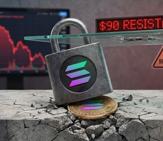 Solana (SOL) Trades Heavy Under $90 As Breakdown Threat Grows