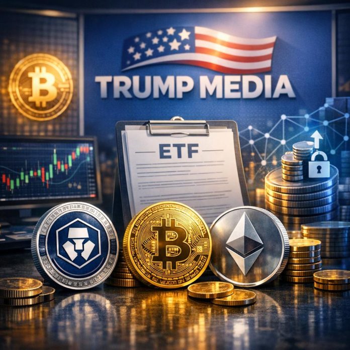 Trump Media Information For Cronos, Bitcoin‑Ether ETFs With Staking Focus
